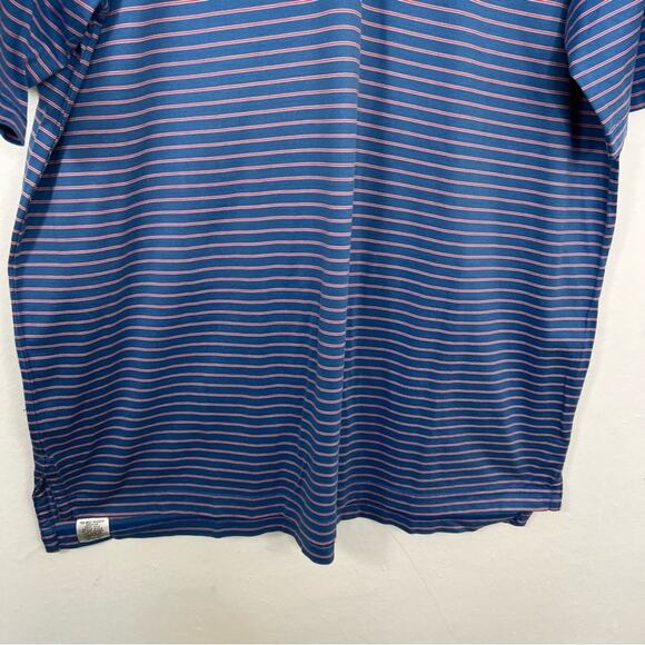Lot of 2 Peter Millar Polo Performance Striped Golf Shirts Size Large - Picture 6 of 12